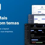 Buffet Mais agora com temas: telas do sistema em versões clara, azul-acinzentada e escura